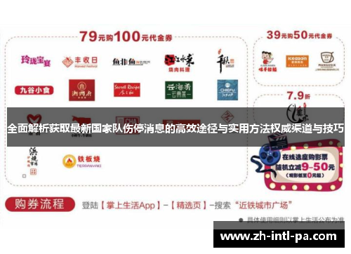 全面解析获取最新国家队伤停消息的高效途径与实用方法权威渠道与技巧