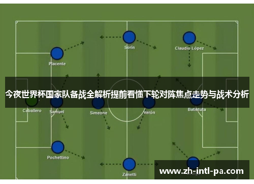 今夜世界杯国家队备战全解析提前看懂下轮对阵焦点走势与战术分析 今夜世界杯国家队备战全解析提前看懂下轮对阵焦点走势与战术分析